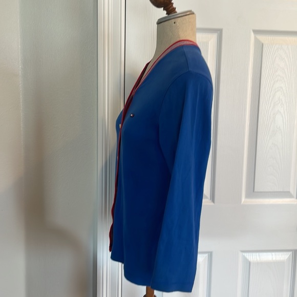 Y2K Tommy Jeans Hilfiger top blue women’s M - Picture 6 of 8